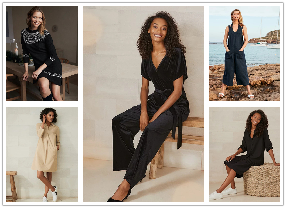7 Dresses & Jumpsuits from The White Company with Flair and Style
